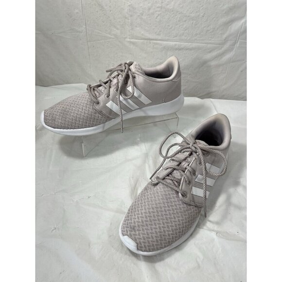 Adidas Women’s Sz 10  Mesh Cloudfoam QT Racer Sneaker Comfort - Picture 6 of 15